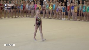 Больше 200 гимнасток в Брянске участвовали в Кубке города по художественной гимнастике