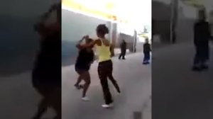 Crazy PUSSY - BRUTAL GIRL STREET FIGHT OPEN UP clothes - FIGHT CLUB