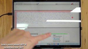 Learn Computerized Quilting Basics! Quilters Creative Touch 6 (QCT 6)
