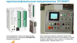 Система управления круглошлифовальным полуавтоматом 3У12АФ11.