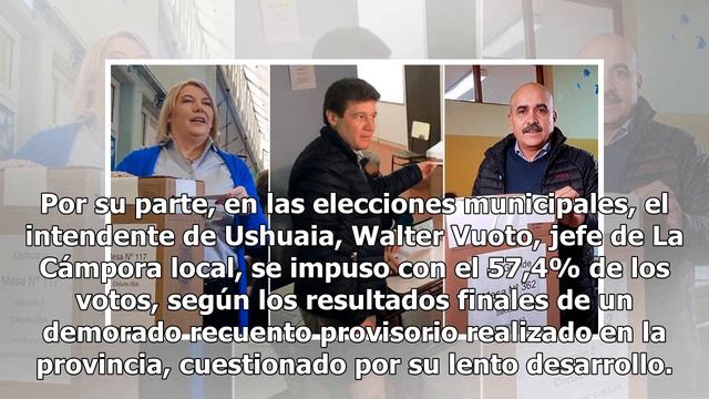 Tierra del Fuego: Melella se impuso por 13 puntos sobre Rosana Bertone смотреть онлайн