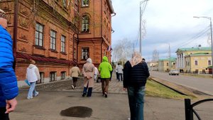 г.Енисейск улица Ленина 2024г.