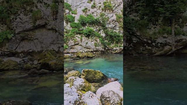 Абхазия, красивейшие места в каньоне. Abkhazia, the most beautiful places in the canyon. #абхазия