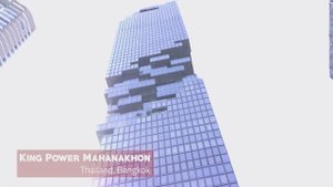 ПИКСЕЛЬНАЯ БАШНЯ MAHANAKHON - ВТОРАЯ ПО ВЫСОТЕ В ТАЙЛАНДЕ