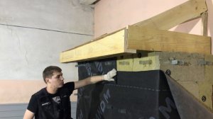 Подробный монтаж гидро-ветрозащитной мембраны на фасад. Гидро-ветрозащита утеплителя