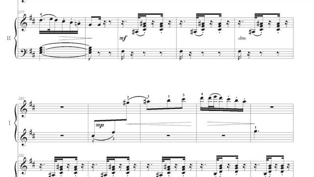 G. Bizet - P. de Sarasate, Carmen Fantasy. Arrangement for piano for 4 hands by Heinrich Klassen
