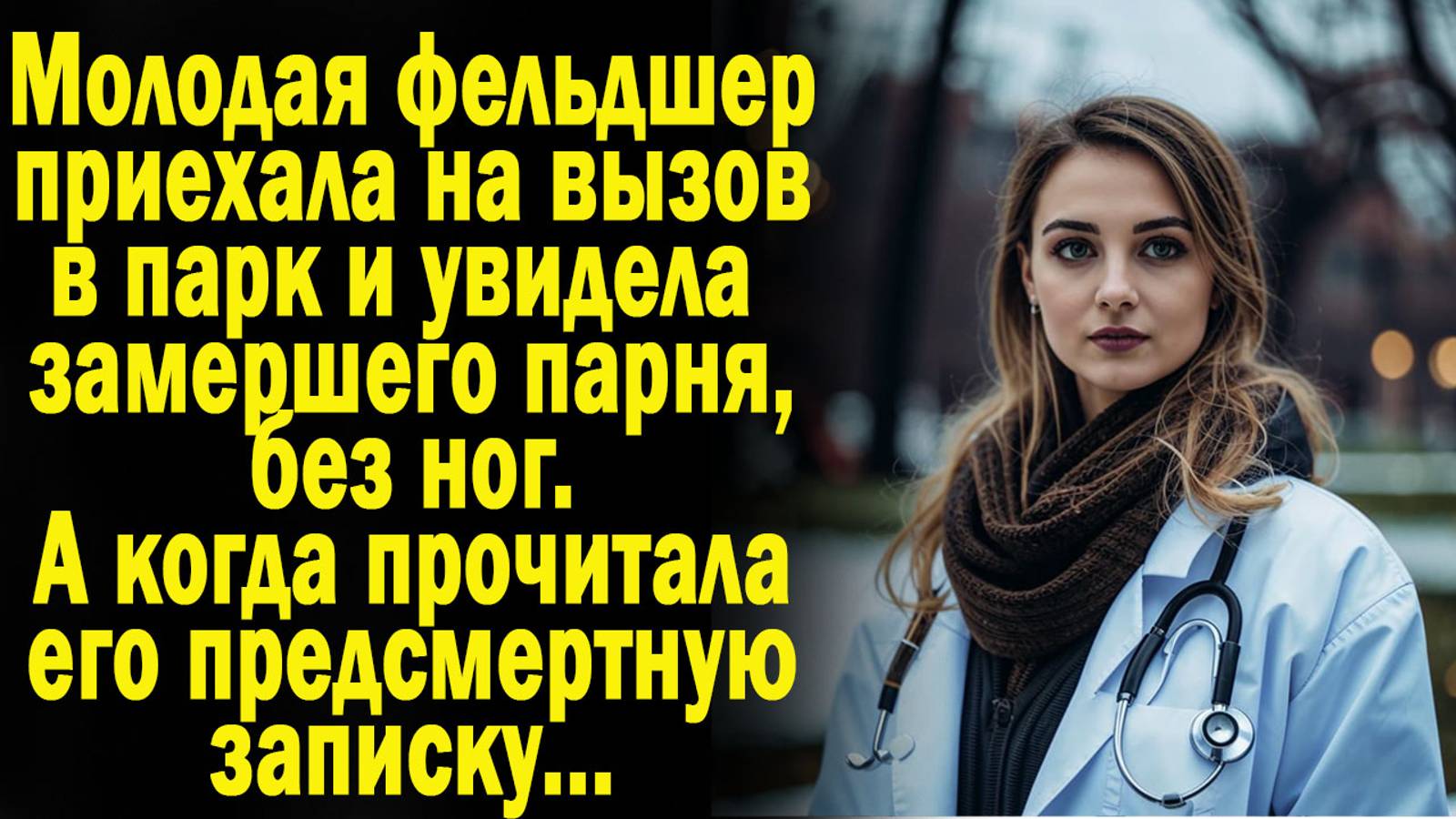 Истории из жизни: "Судьбоносный пациент"  Слушать аудио рассказы. Истории онлайн