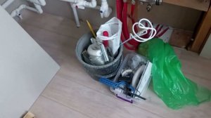 Взялись за котельную и прихожую. А в доме тепло и уютно