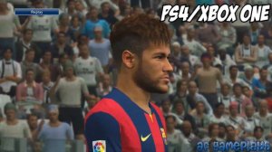 PES 2015: Player Face Comparison C.Ronaldo, Neymar, Messi e Ibrahimovic - PS4/XONE vs PS3/X360