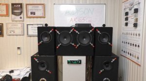 Audison AK 6.5 C2-тест. +3-ех полосный фронт Audison.