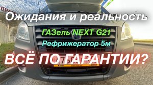 В Нижний Новгород на ремонт ГАЗель NEXT G2,5 Рефрижератор 5м