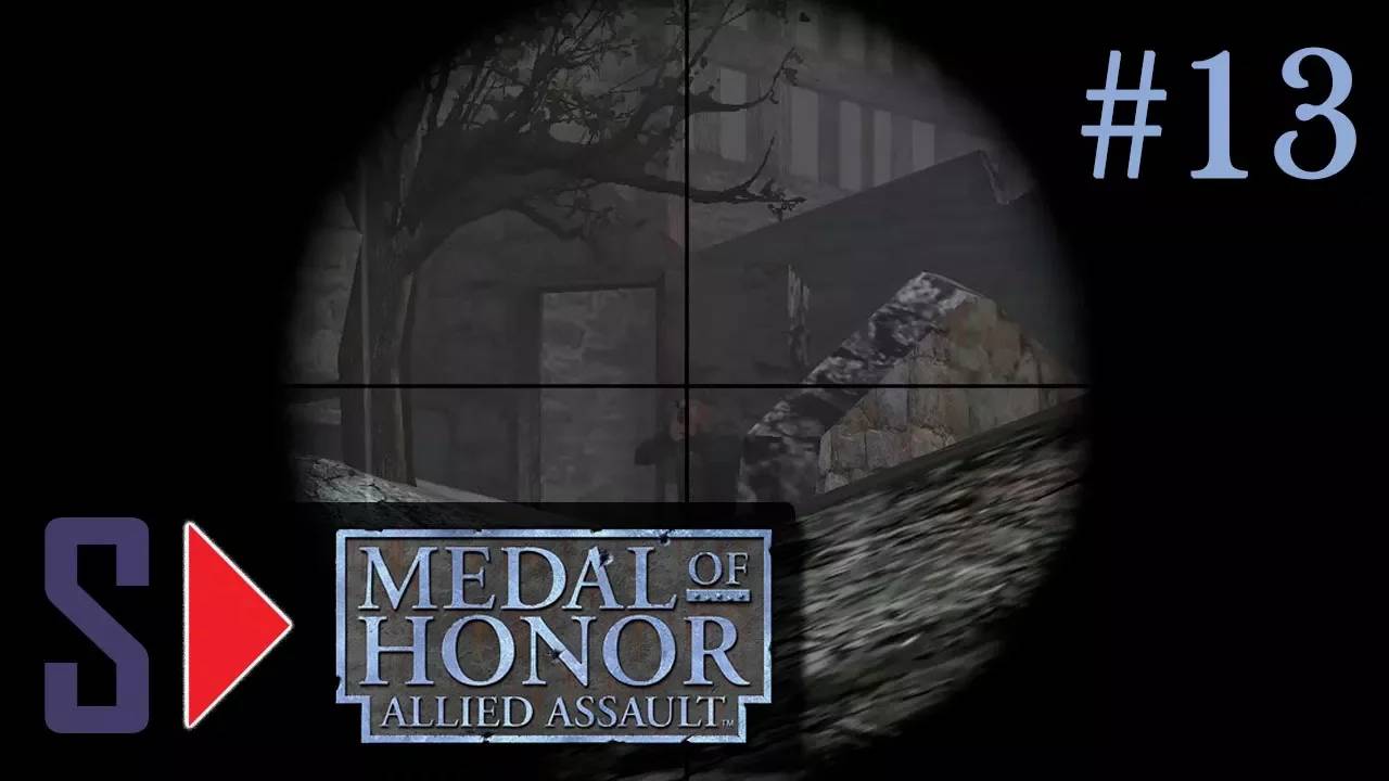 Medal of Honor： Allied Assault (сложность ＂Тяжело＂) - #13 Последний снайпер