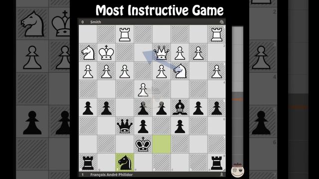 Smith - Frangois Andre Philidor || London, England @chessbuddies 🔴 Most Instructive #chessgame смотреть онлайн