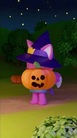 Pinkfong turns into... 🎃 pumpkin Hogi?