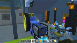 Лифт КМЗ 58 на этажниках в ScrapMechanic
