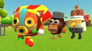 Король выгнал меня из города в чикен ган и я ему решил отомстить