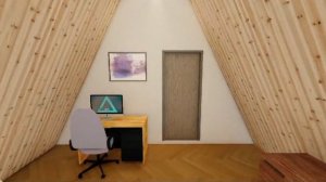 Жилой дом 100м2 в стиле Афрейм