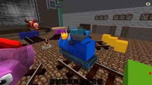 TRAIN SLEEPOVER! (Thomas.EXE , Choo Choo Charles, Train Eater)