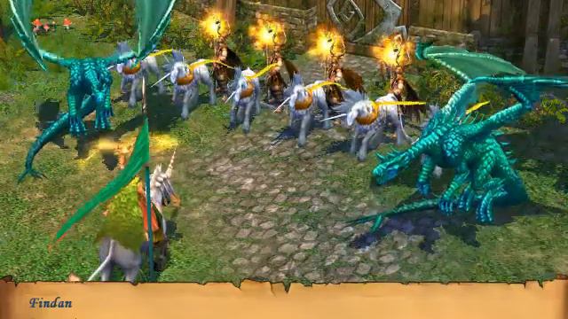 Heroes of Might and Magic V C5M3D4 garrison assembled смотреть онлайн