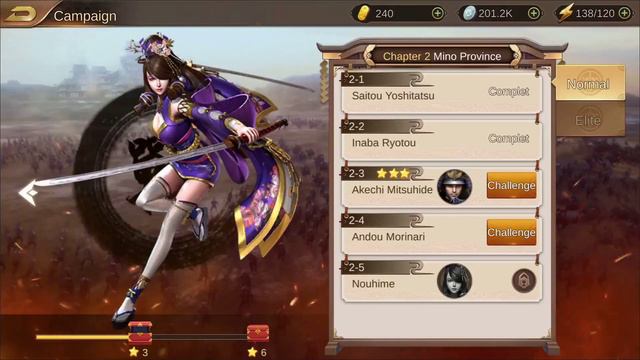 War of Shogun (Gameplay Android) смотреть онлайн