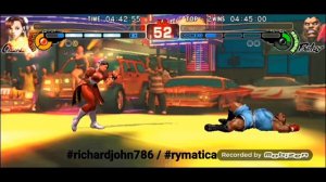 Chun-Li vs. Balrog - Street Fighter 4 Mobile - Gameplay by: #richardjohn786 - #Rymatica Studios
