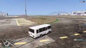 GTA 5 PAZ-3205 супер дрифтовый автобус в гта 5,