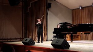 Й. Брамс - Венгерский танец N 17  (для скрипки и фортепиано, переложение Яша Хейфец)
