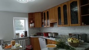 Полный обзор новой кухни. Из старой кухни сделали новую)Остались без электричества.Доделали загон.