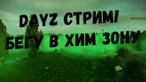 Dayz - Бегу в хим-зону.