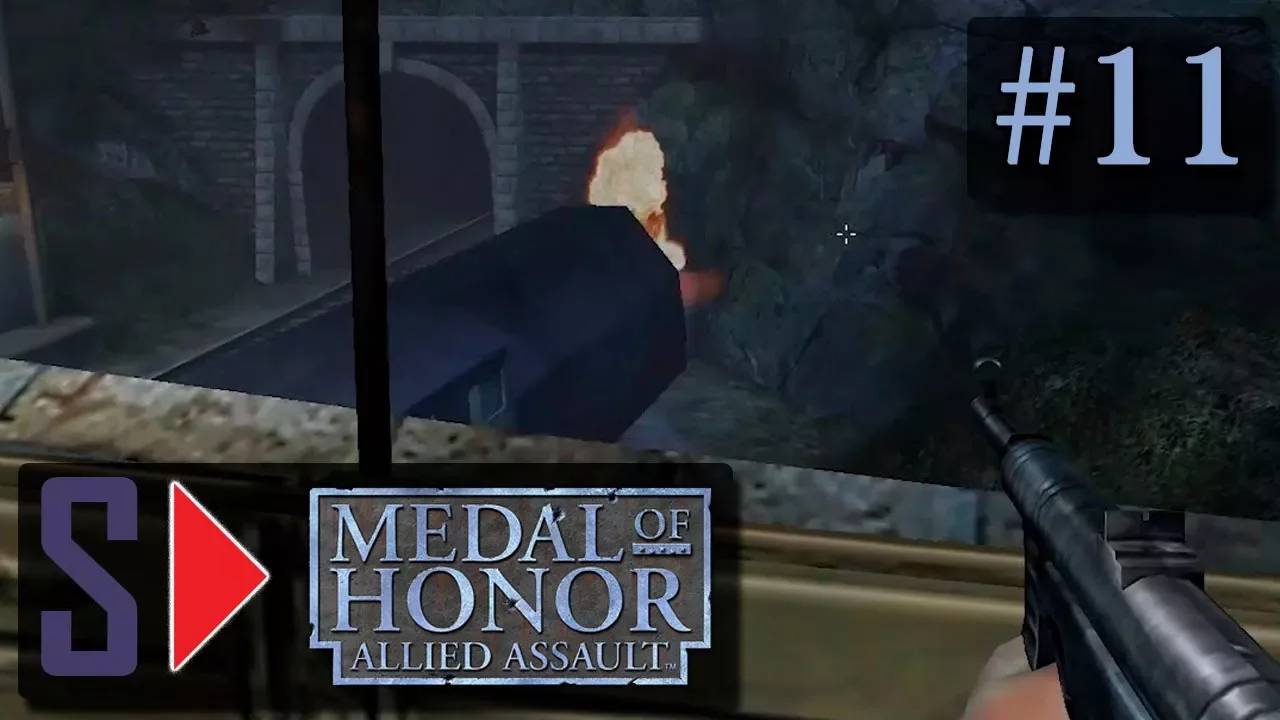 Medal of Honor： Allied Assault (сложность ＂Тяжело＂) - #11 Отвлечение врага