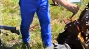 Использование мотоблока Каскад с тележкой