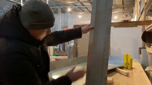 Устройство теплых проливных полов в бане + отзыв заказчика. Баня 6х4