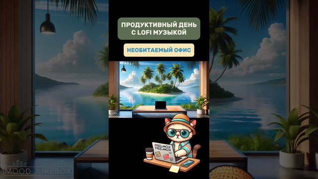 Начни свой день продуктивно с LOFI музыкой в необитаемом офисе🏝️💻  

#lofi  #lofiмузыка