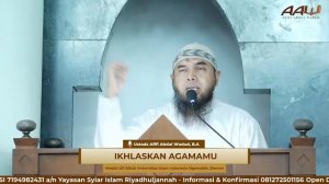 [LIVE] "IKHLASKAN AGAMAMU" | KHUTBAH JUM'AT | Ustadz Afifi Abdul Wadud, B.A