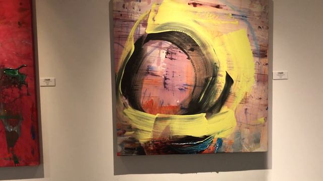 Painter Francine Tint at Cavalier Gallery in New York City March 2018 смотреть онлайн