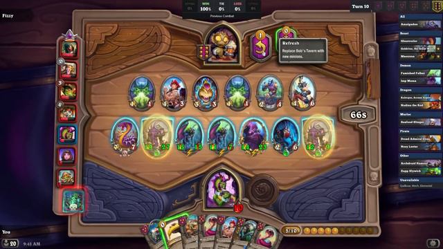 Quadruple 6 Drops on Turn 7 Carry the Game | Dogdog Hearthstone Battlegrounds смотреть онлайн