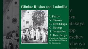 Give Me, Perun, a Sword of Damask Steel (Sung in Russiann) (Ruslan Und Ludmilla)