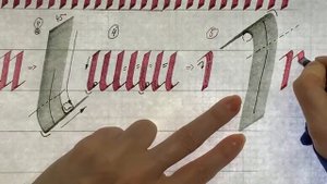 Каллиграфия. Итальянский курсив. Основы. Дарья Романова.