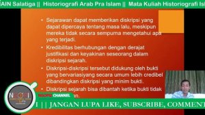 KEBANARAN SEJARAH