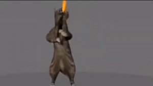 кот стреляет. мем