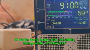 31.08.2024 11:44UTC, [Es], Darik Radio, Болгария, 91.0МГц, 1772км