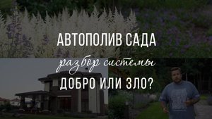 Land Blog | Как автополив убивает ваш сад? Полив растений - это польза или вред?