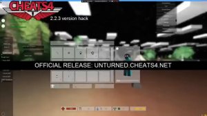 codeM1ND's Unturned 2.2.5 Hack [CHEATS4.NET]