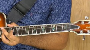 Guitarra ESP LTD Deluxe EC 1000FM Amber Sunburst | Felipe Fernandes