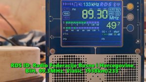 31.08.2024 11:53UTC, [Es], Radio Federacije Bosne i Hercegovine, Босния&Герцеговина, 89.3МГц, 1938км