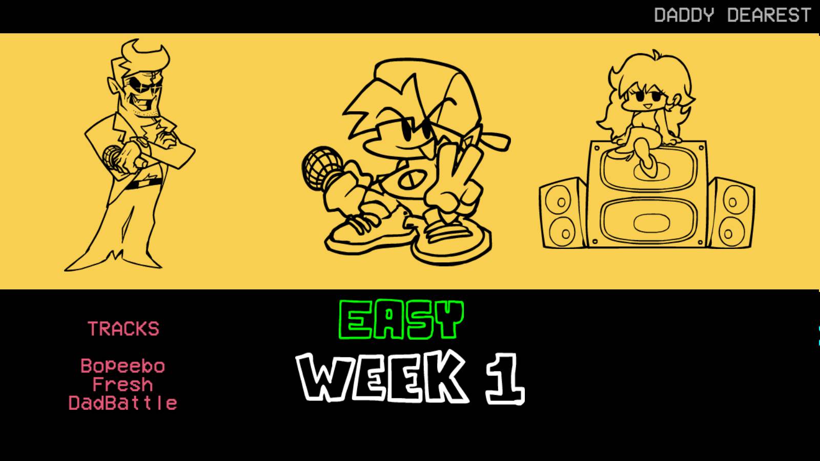 FRIDAY NIGHT FUNKIN': Week-1  (easy)