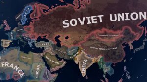 Hearts of Iron IV Timelapse - Cold War Mod AI Only