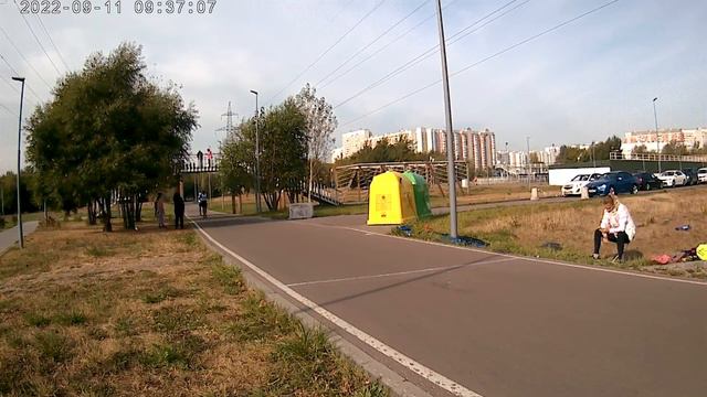 Коньковые, классические лыжероллеры, полумарафон, 10х2300 м., масс-старт, Марьино, 11.09.2022 смотреть онлайн