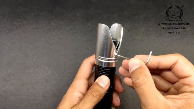 Демонстрация рукоятки светового меча Pictor (black)| Мастерская WarSabers - Световые мечи "Ученик" смотреть онлайн