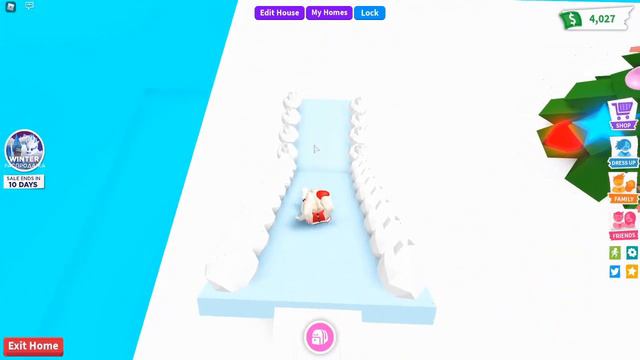 КАК СДЕЛАТЬ ЗИМНЮЮ ГОРКУ В АДОПТ МИ? | НОВОГОДНИЕ ПОСТРОЙКИ | Adopt Me | Роблокс смотреть онлайн